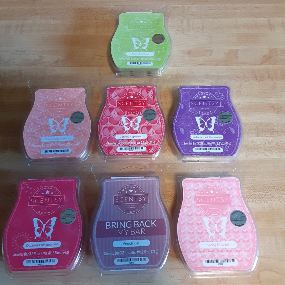 Bundle of 7 New Scenty Waxes